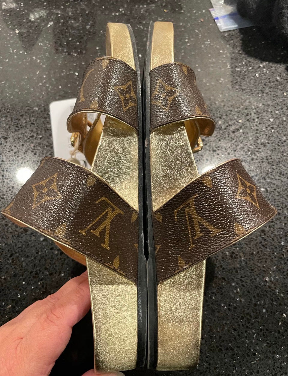 Louis Vuitton Bom Dia Mules