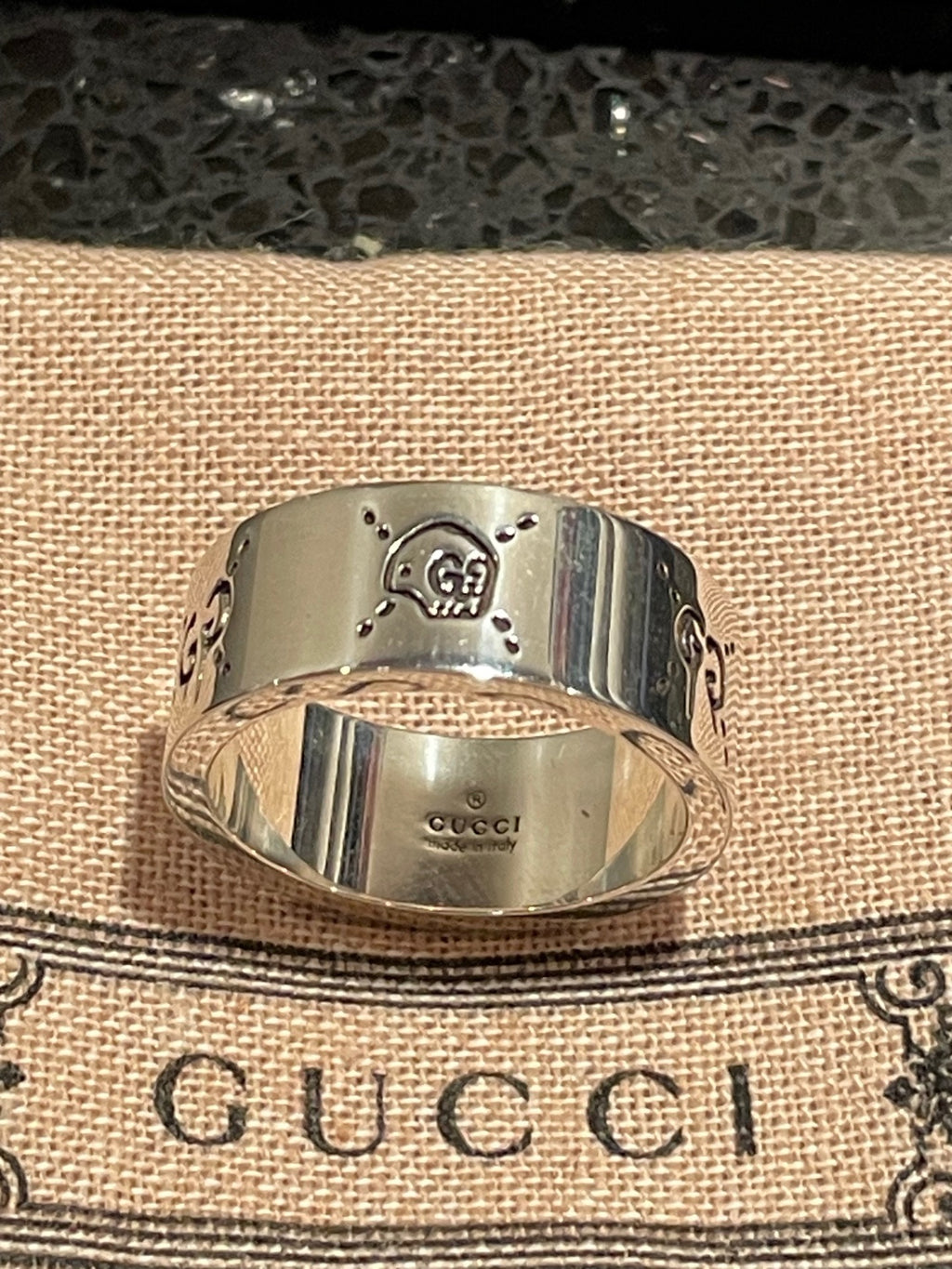 GUCCI SILVER RING
