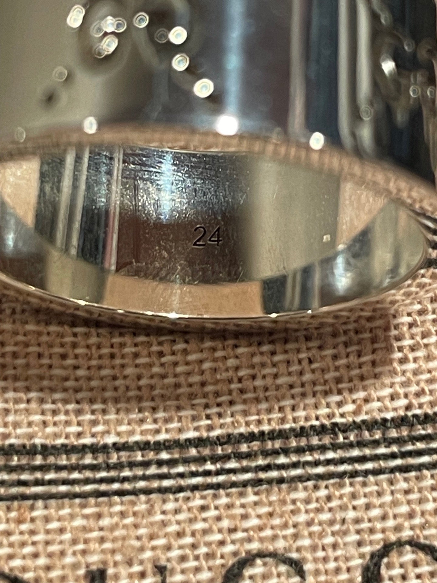 GUCCI SILVER RING